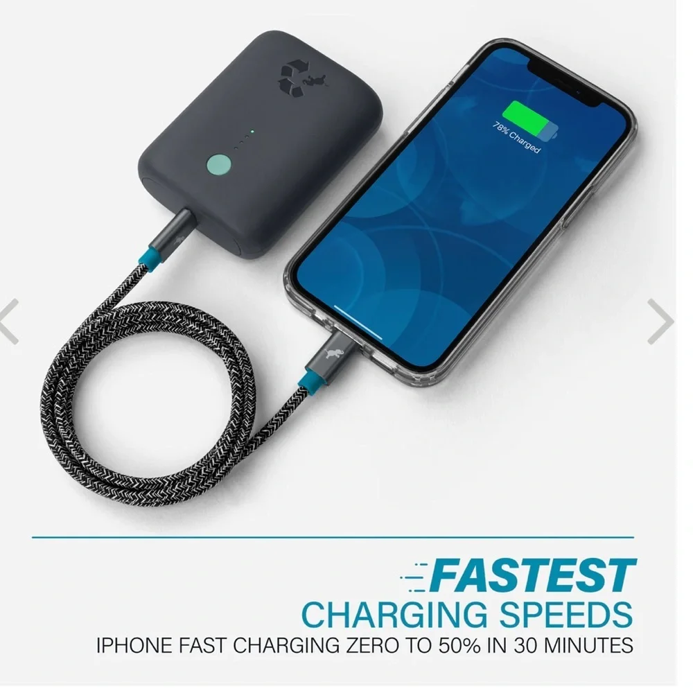 NIB nimble PowerKnit USB-C to Lightning Cable 1m/3.3ft